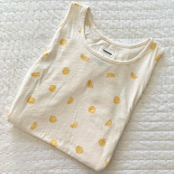 Sonoma Tops - 🍋 NWOT Sonoma Summer Citrus Swing Tank 🍋